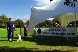 The DMAC tent in the Glen                